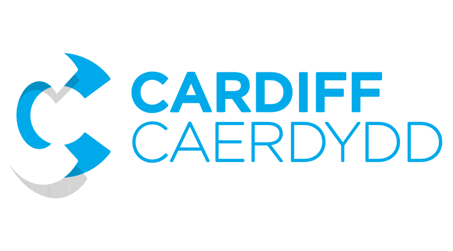 visit cardiff vector logo